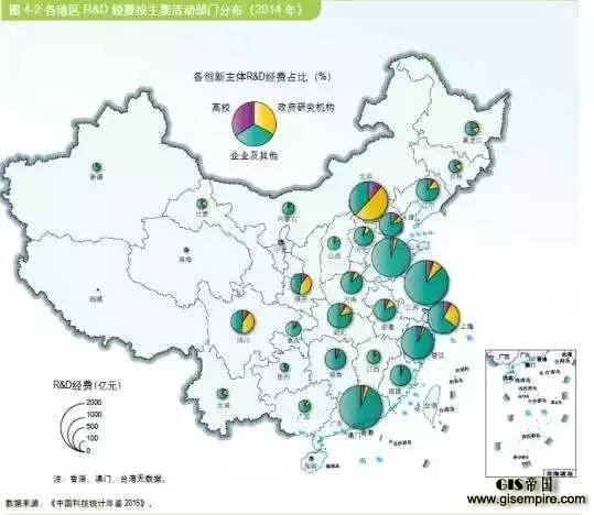 《中国创新地图2016》发布_gis帝国-地理信息系统门户图片